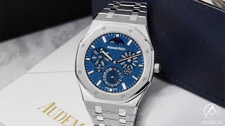 4K  Unboxing Audemars Piguet Royal Oak Titanium UltraThin Watch [upl. by Gamaliel153]