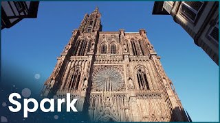 What Makes Strasbourg Cathedral An Architectural Masterpiece 4K  Extreme Constructions  Spark [upl. by Carmella]