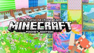 My FAVOURITE texture pack for Minecraft 120 bedrockMCPE 🌷💫🧸 [upl. by Erdnaxela]