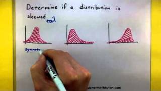 Statistics  Reading the shape of a distribution [upl. by Enrica]