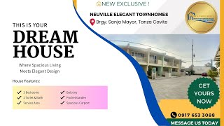 Neuville Townhomes  Affordable Living Made Possible with PagIBIG Financing [upl. by Ninette494]