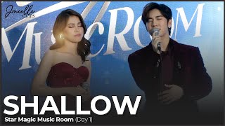 Shallow Day 1  JM Dela Cerna Star Magic Music Room [upl. by Idel]