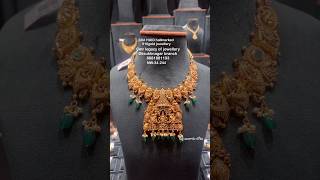 Heavylook necklaces gold jewelry necklace kothabangarulokam goldnecklace heavydesigns [upl. by Ewens372]