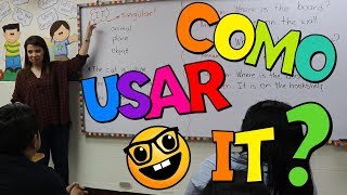 COMO SE USA IT EN INGLES  PRONOMBRES PERSONALES EN INGLES  COMO USAR CONTRACCIONES EN INGLES [upl. by Yeruoc]