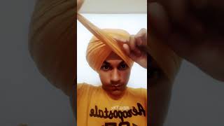 tarsem jassar style pagg punjabisong punjabi pagg sardari shorts [upl. by Adair]