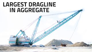 The Worlds Biggest Aggregate Dragline with North American Mining [upl. by Portwin613]