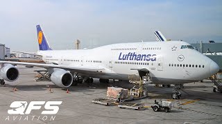 Lufthansa  747 8  First Class  Frankfurt FRA to Chicago ORD  TRIP REPORT [upl. by Yetak]