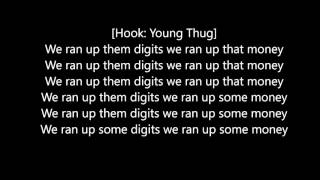 Young Thug Digits Lyrics Ft Meek Mill [upl. by Illehs]