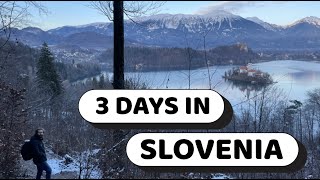 3 Days in Slovenia Winter 2022 Ljubljana Lake Bled Postojna Caves amp Predjama Castle [upl. by Amelie366]