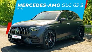 MercedesAMG GLC 63 S E Performance – minus V8 plus 400 kg  Test OTOMOTO TV [upl. by Allerie]