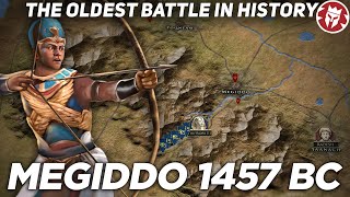 Megiddo 1457 BC  Oldest Battle in History  Bronze Age DOCUMENTARY [upl. by Ulyram]