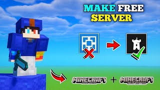 How to Create a Free Minecraft Server  Java amp Pocket Edition  Aternos Skip the Queue 🤯 [upl. by Becht]