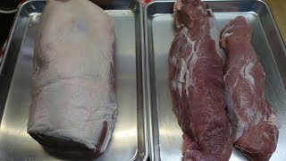 The Difference Between Pork Loin and Pork Tenderloin  Butcher Block Basics  Noreens Kitchen [upl. by Atnohsal]