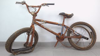 Restoration BMX Bicycle  Complete Process [upl. by Namlas]