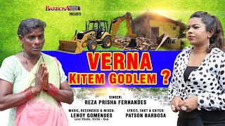 VERNA KITEM GODLEM   Konkani Song 2023  Singer REZA PRISHA FERNANDES [upl. by Trik]