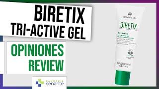 BIRETIX Tri Active GEL ☘ OPINIONES Biretix Gel Tri Active 💚FARMACIA SENANTE [upl. by Llerrem]