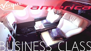 Virgin America BUSINESS CLASS Los Angeles to HonoluluA321 [upl. by Yllak443]