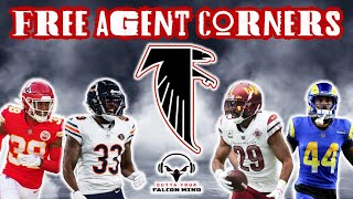 Atlanta Falcons Free Agent CB Options [upl. by Anaj]