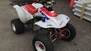 1987 Honda TRX250X Fourtrax GoPro Trail Ride W 04 Blaster [upl. by Socha]