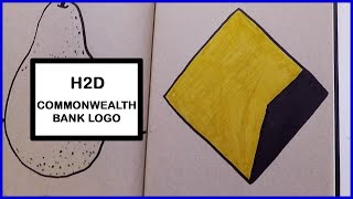 How to Draw the Commonwealth Bank Logo [upl. by Debarath167]