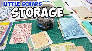 How to store cardstock paper scraps [upl. by Enad946]