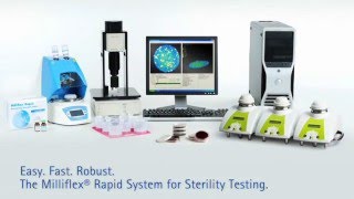 Milliflex® Rapid System for Sterility Testing  Pharma [upl. by Odanref]