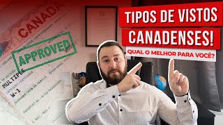 VISTOS CANADENSES turismo estudo e trabalho [upl. by Lyons]