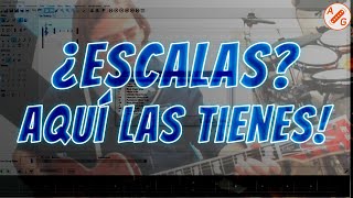 Descubre todas las escalas de tu guitarra con TuxGuitar [upl. by Moia]