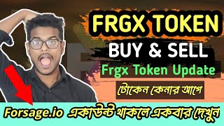 FRGX TOKEN in forsage new update 2024  Frgx buy  frgx token sell  frgxfinance  frgx token price [upl. by Aikemal132]