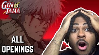 GINTAMA Has The Most HYPE Openings  All Gintama Op Reaction [upl. by Hterrag328]