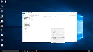 Windows 10 How to Open Command Prompt in Current Folder or Directory [upl. by Dronski]