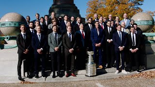 The Florida Panthers and the Stanley Cup visit the United States Military Academy in West Point NY [upl. by Aland297]