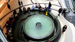 Toronto Eaton Centre Fountain  Toronto Ontario CANADA [upl. by Neirual]