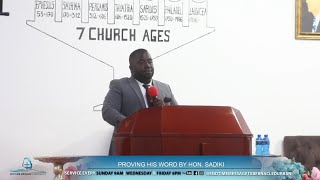 PROVING HIS WORD BY HON SADIKI WEDNESDAY SERVICE 06 NOVEMBER 2024 [upl. by Neelyad166]