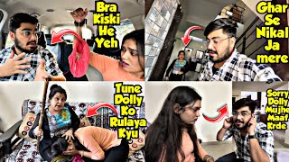 Bra PRANK ki Wajah Se MUMMY Ne Ghar Se bhaga Diya Or DOLLY Se Sorry bolna padha  😭 [upl. by Ainar]