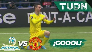 ¡Remontada del Astana  FC Astana 2  1 Manchester United FC  Europa League  J5  Grupo L  TUDN [upl. by Oba]