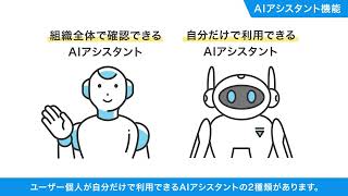 【AIアシスタント】生成AIが自然言語で回答｜WowTalk機能紹介 [upl. by Tilden]