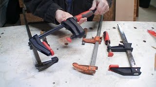 Bessey Jorgensen amp Harbor Freight Fclamp comparison and review [upl. by Osithe]