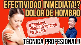 ¡Adiós al dolor de hombro “Manguito rotador” ¡Ejercicios y estiramientos para practicar en casa [upl. by Auoy]