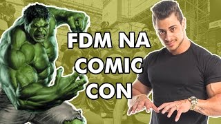 FÁBRICA DE MONSTROS NA COMIC CON 2016 part PYONG LEE [upl. by Sullecram]