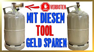 Gasflasche selber befüllen  ACHTUNG VERBOTEN  mit diesem Tool möglich  MGBBQ [upl. by Shornick960]