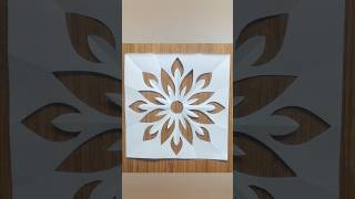 Paper Stencil  Paper Rangoli [upl. by Glennis690]