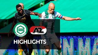 Highlights FC Groningen  AZ  Eredivisie [upl. by Philan848]