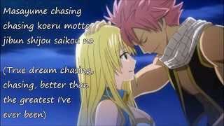 Fairy Tail opening 15 full version with lyrics [upl. by Ydnal]