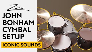 Iconic Sounds I John Bonham I Zultan Cymbals [upl. by Aynod]