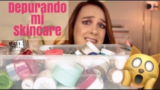 Depurando mi colección de Skincare  declutter de cremas hidratantes [upl. by Anaitsirc]