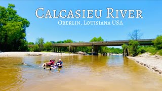 Calcasieu River  OBERLIN LOUISIANA USA [upl. by Devland]