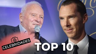 Top 10 actores británicos I Celebridades [upl. by Anilys]