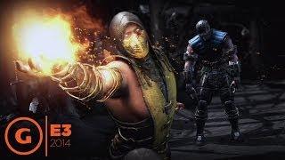 Mortal Kombat X  E3 2014 Gameplay Trailer at Sony Press Conference [upl. by Nesyrb320]