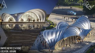 Zaha Hadid Architects  Metro Station In Ukraine [upl. by Dao]